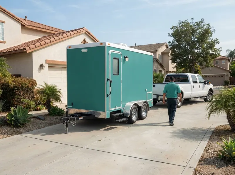 Towable Highway Restroom Trailers in El Monte, CA